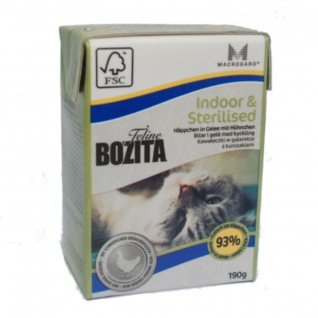Feline Bozita Indoor & sterilised 190g