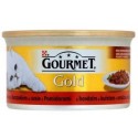 Purina Gourmet Gold wołowina z kurczakiem 85g