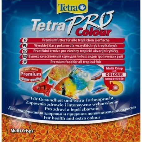 Tetra Pro Colour wysokiej klasy pokarm dla ryb tropikalnych 12g