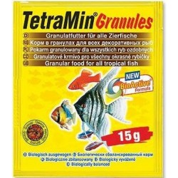 Tetra Min Granules pokarm dla ryb tropikalnych 15g