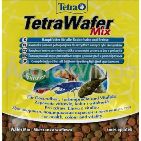 Tetra Wafer Mix mieszanka waflowa pokarm dla ryb dennych i skorupiaków 15g