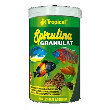 Tropical spirulina granulat dla ryb słodkowodnych i morskich 250ml/ 95g